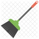 Broom Sweep Cleaning Tool Icon