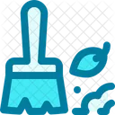 Sweep Clean Cleaning Icon