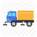 Cleaning Truck Sweeper Truck Road Sweeper Icon