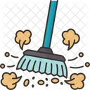 Sweeping Floor Broom Icon