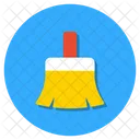 Dust Sweeping Brush Cleaning Brush Icon
