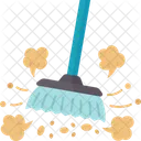 Sweeping Floor Broom Icon