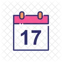 Sweet Calendar Birthday Date Icon