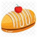 Sweet Bread Dessert Sweetmeat Icon