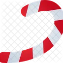 Candy Cane Sweet Dessert Icon