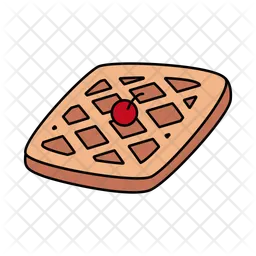 Sweet cherry waffles  Icon