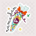 Ramadan Sweets Sweet Cone Confectionery Food Icon