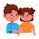 Sweet Couple Cute Couple Parents Icon