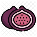 Sweet Fruit Fig Tree Fig Jam Icon