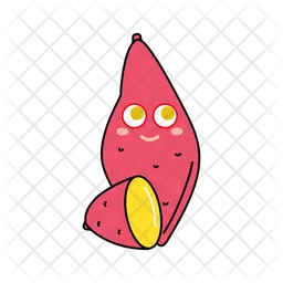 Sweet Potato Emoji Emoji Icon