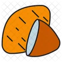 Sweet Potato Food Vegetable Icon