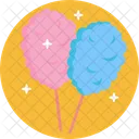 Sweet Candy Cotton Candy Icon