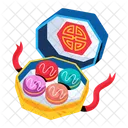 Sweets Box Chinese Sweets Festive Sweets Icon