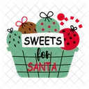 Sweets Candies Basket Icon