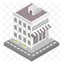 Building Architecture Sweets Shop Icon
