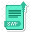 Swf Extensao Arquivo Ícone