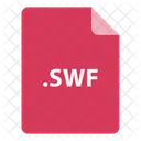 Swf Arquivo Formato Ícone