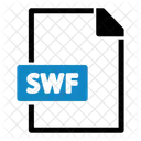 Swf File Format Flash Icon