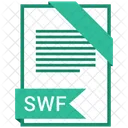 Swf Format Document Icon