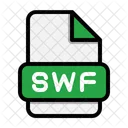 SWF 파일 문서 아이콘