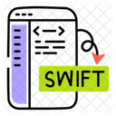 Swift Language Swift Coding Swift Programming Icon
