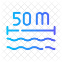 Swim Distance  Icon