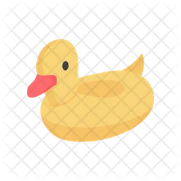Swim Ring Duck  Icon