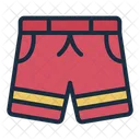 Swim Shorts Swimming Aquatic Wear Icon