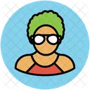 Swimmer Lady Avatar Icon