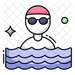 Swimmer  Icon