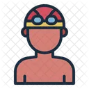 Swimmer Athlete Avatar Icon