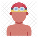 Swimmer Athlete Avatar Icon