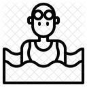 Woman Female Swinming Icon