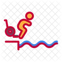 Swimming Para Sports Water Icon
