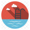 Swimming Pool Stair Icon