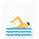 Swimming Pool Swimmer Icon