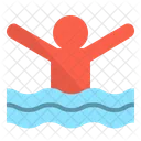 Swimming Hydro Relax Icon