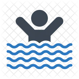 Swimming  Icon