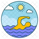 다이버 수영 수영선수 아이콘