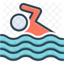 수영 국가 수영 아이콘
