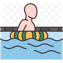 Swimming Summer Vacation Icon