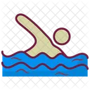 Pool Swim Underwater Icon