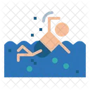 Swimming  Icon