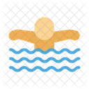 Swimming Water Ocean Icon