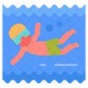 Swimming Swimmer Boy Icon
