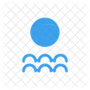 Polo Shirt Water Icon