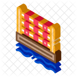 Swimming Barrier  Icon