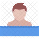 Swimming Boy Water Icon