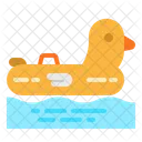 Float Duck Summer Icon