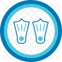 Swimming Fins Swimming Championship Fins Icon